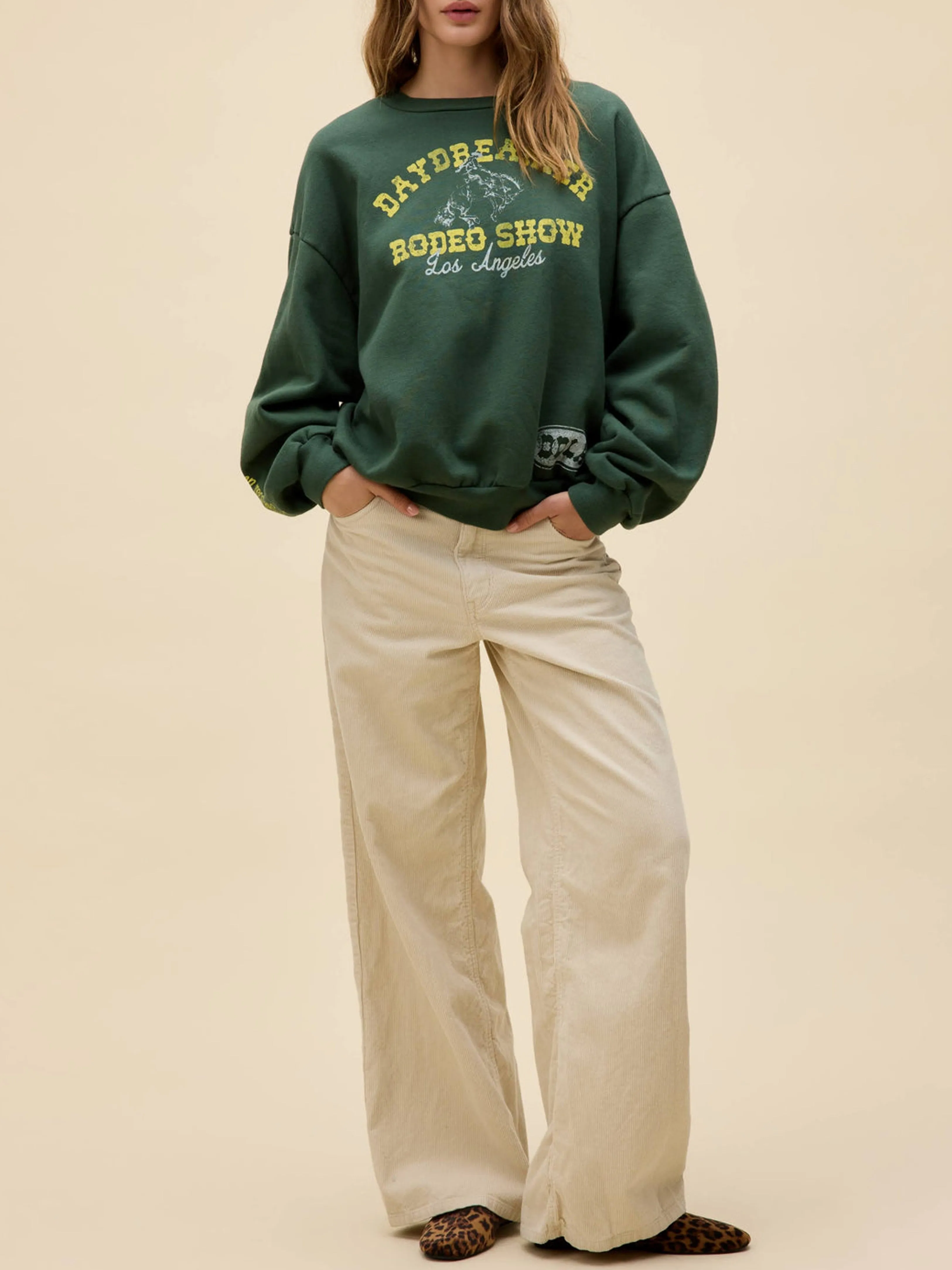 DAYDREAMER Rodeo Show Oversized Crewneck Sweatshirt sold by 27 Boutique product image thumbnail 5