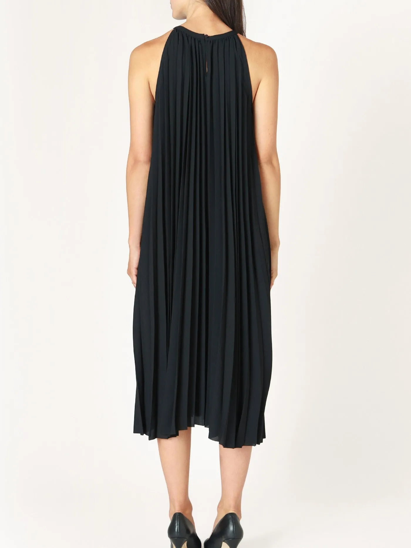 DEX Pleated Halter Midi Dress sold by 27 Boutique product image thumbnail 4