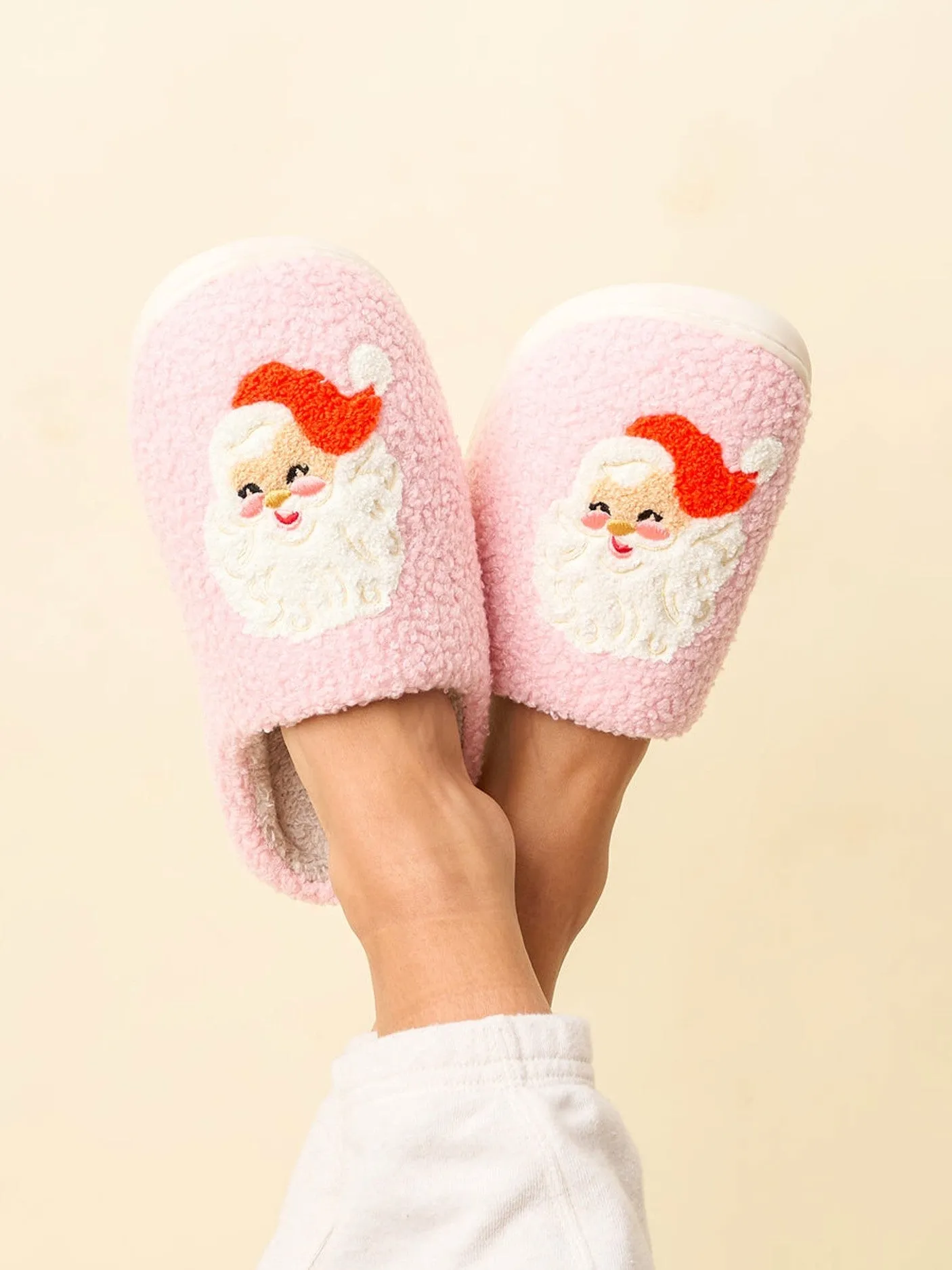 THE DARLING EFFECT Fuzzy Christmas Slippers sold by 27 Boutique product image thumbnail 2