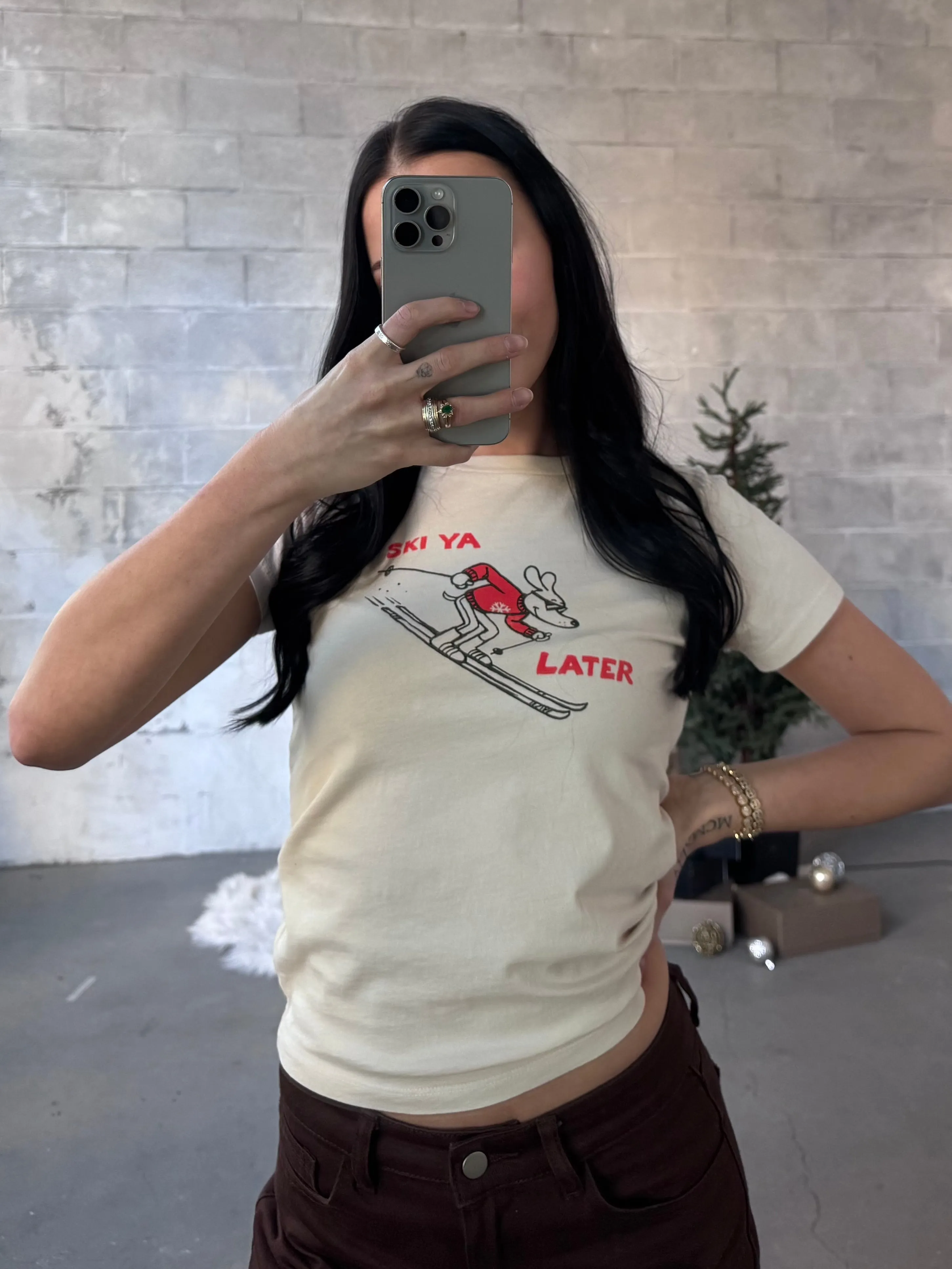 DAYDREAMER Ski Ya Later Headliner Tee sold by 27 Boutique product image thumbnail 2