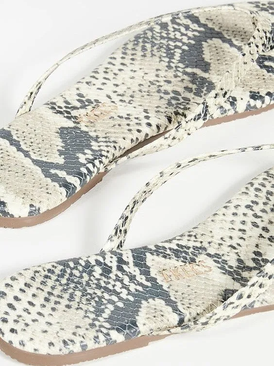 TKEES Studio Exotic Leather Flip Flop Sandal sold by 27 Boutique product image thumbnail 4