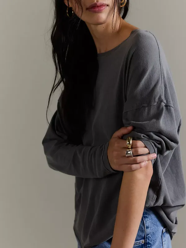 FREE PEOPLE Nina Long Sleeve Tee sold by 27 Boutique