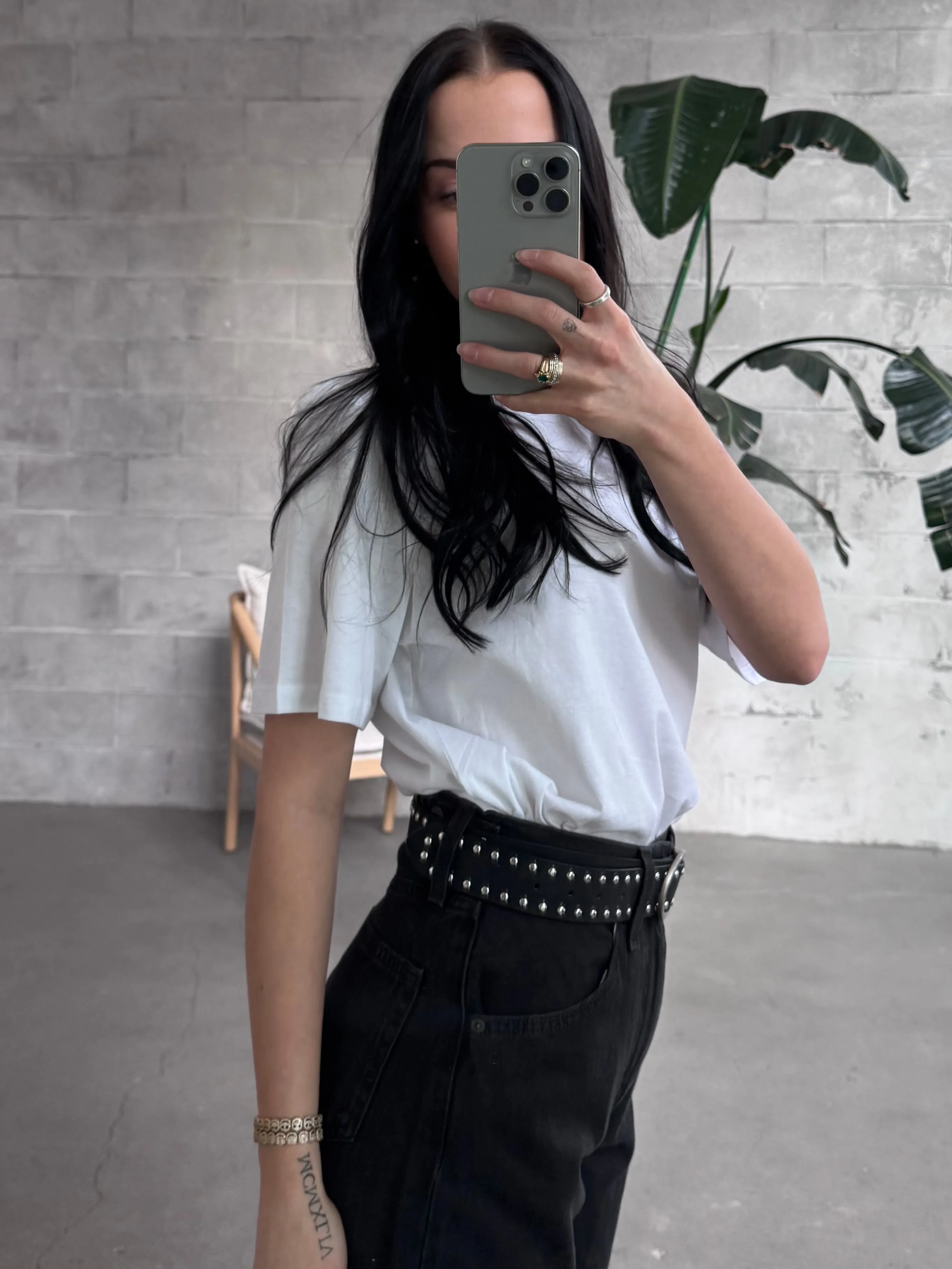 27 Oval Buckle Studded Belt sold by 27 Boutique product image thumbnail 2