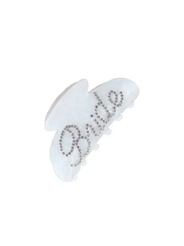 27 'Bride' Claw Clip made by 27 Boutique