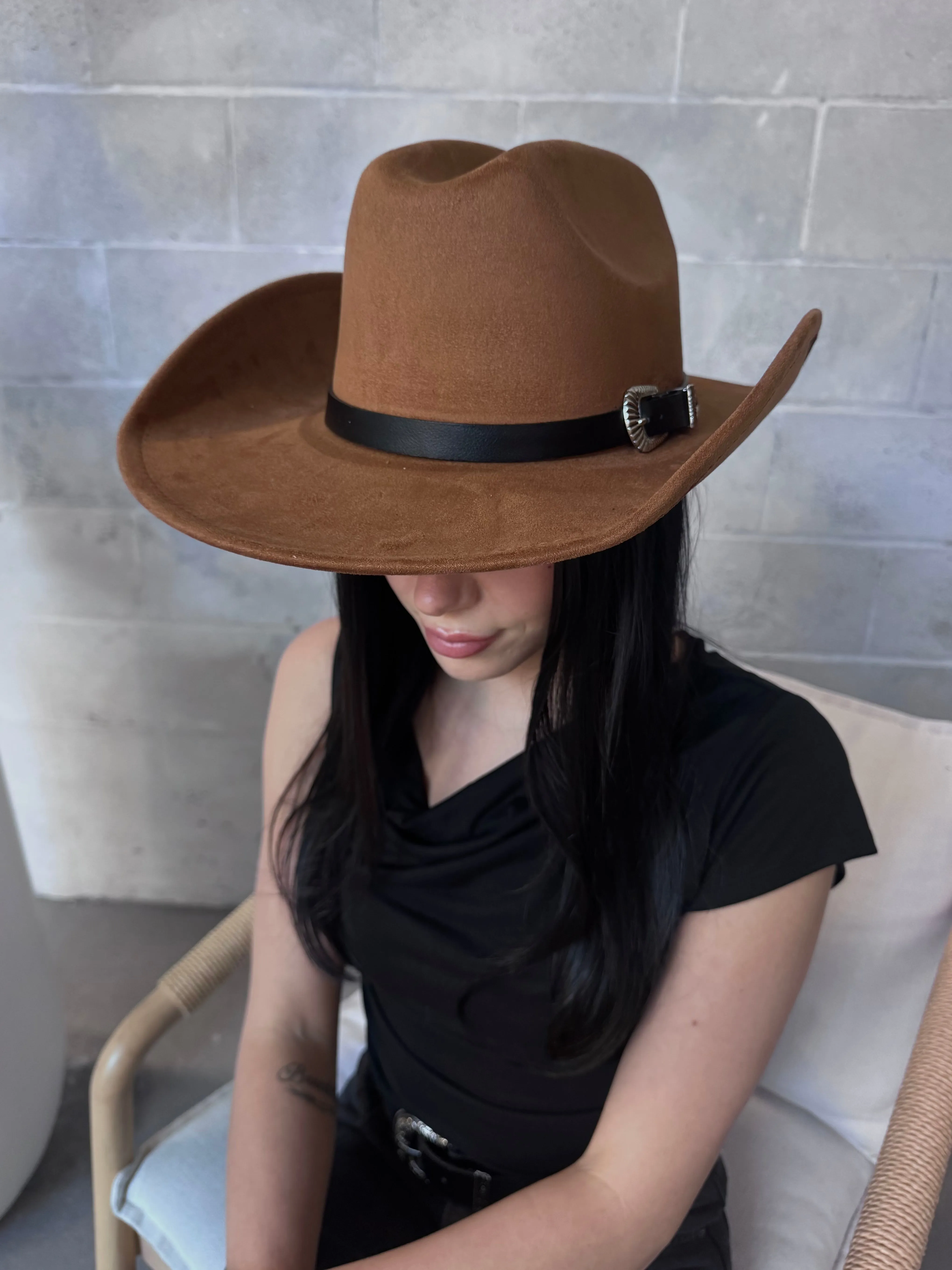 27 Western Buckle Band Cowboy Hat sold by 27 Boutique product image thumbnail 2