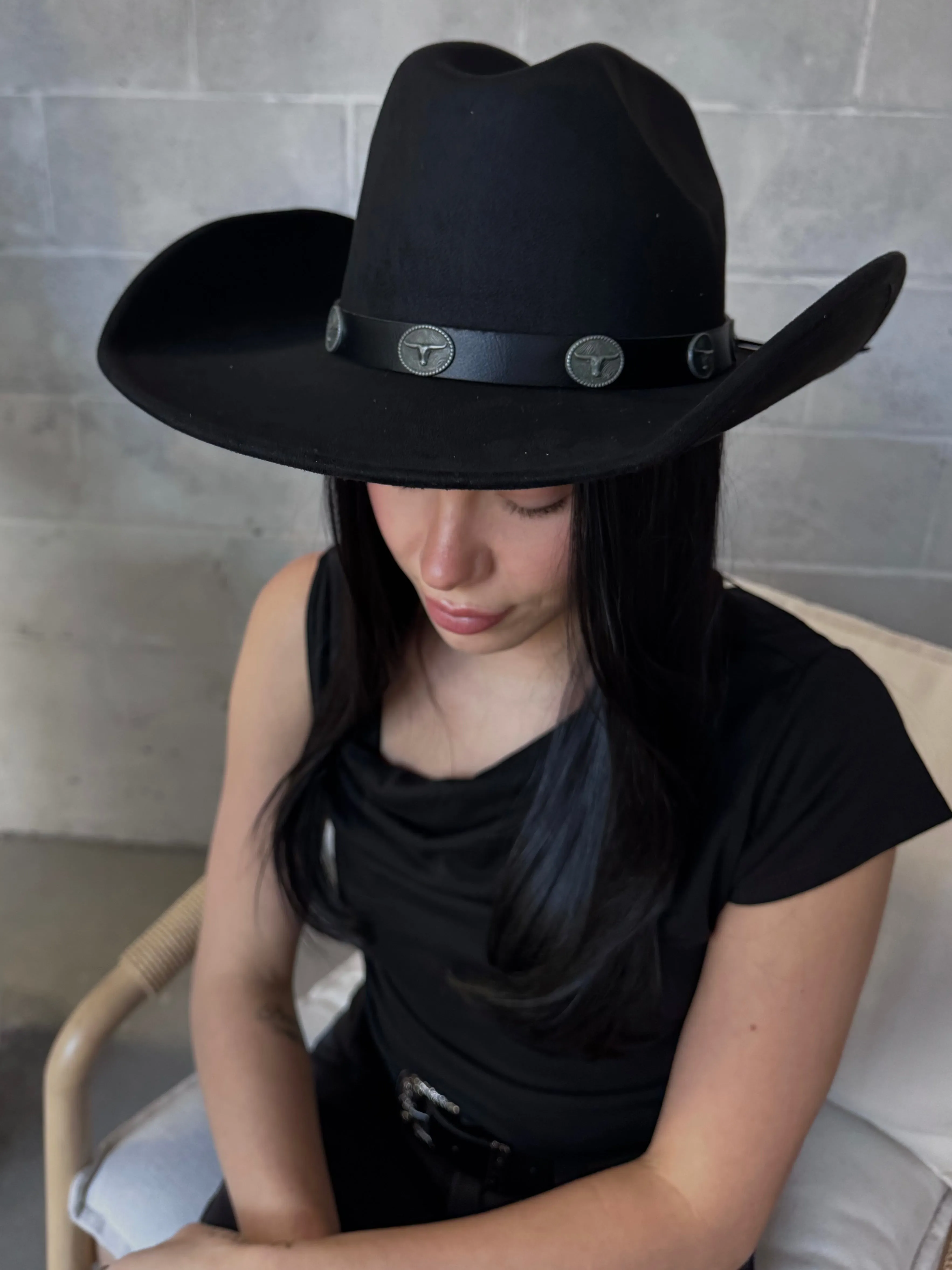 27 Longhorn Concho Band Cowboy Hat sold by 27 Boutique product image thumbnail 3