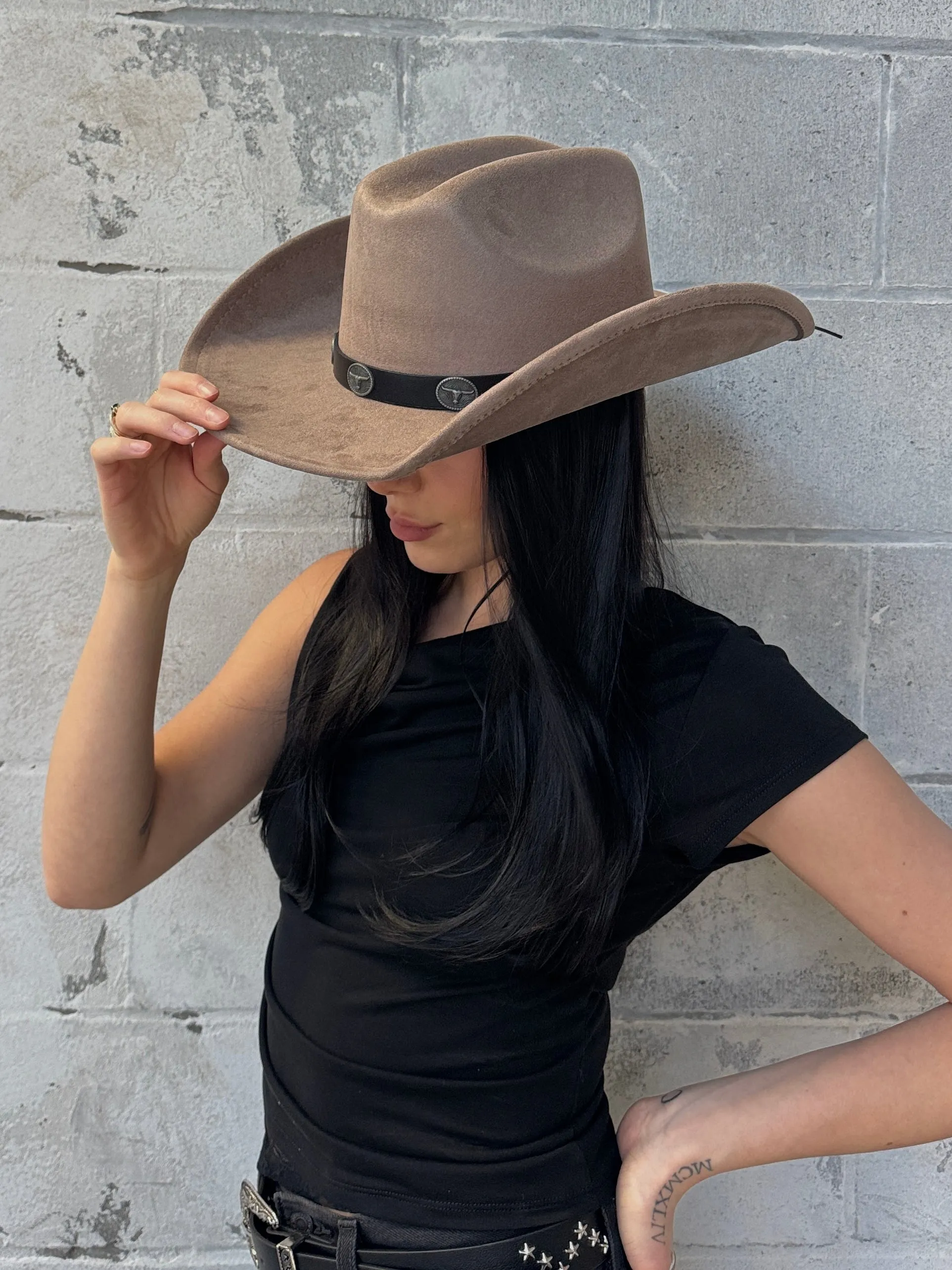 27 Longhorn Concho Band Cowboy Hat sold by 27 Boutique product image thumbnail 2