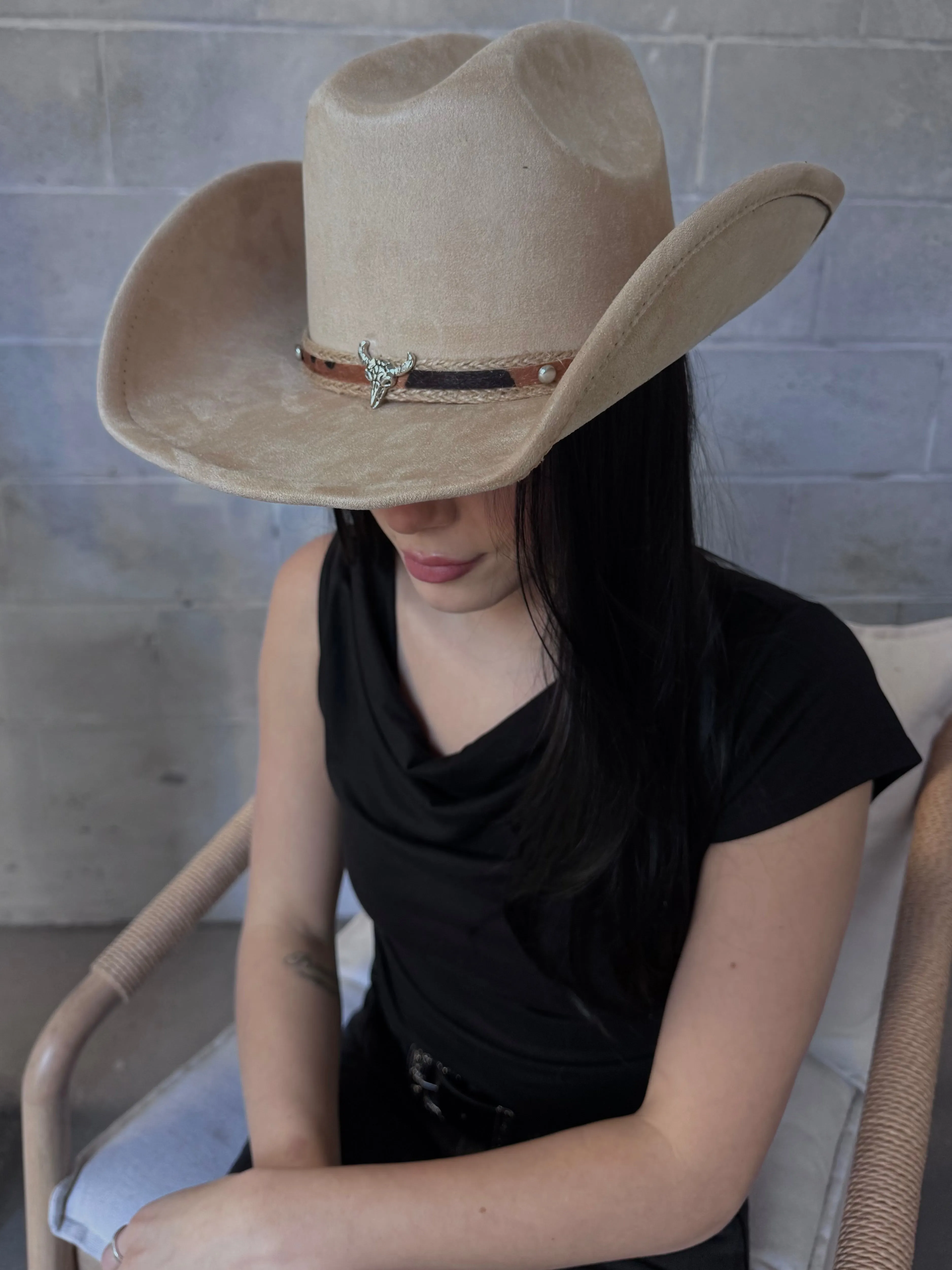 27 Longhorn & Cow Print Band Cowboy Hat sold by 27 Boutique product image thumbnail 3