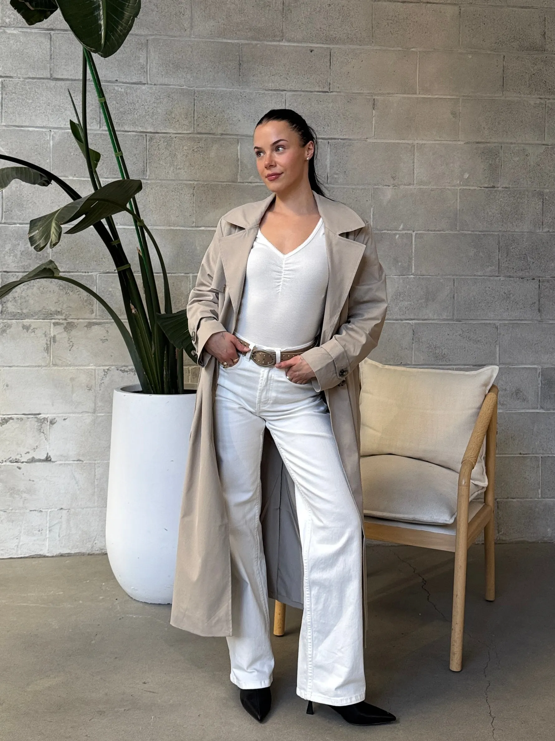 ONLY Isa Long Trench Coat sold by 27 Boutique product image thumbnail 2