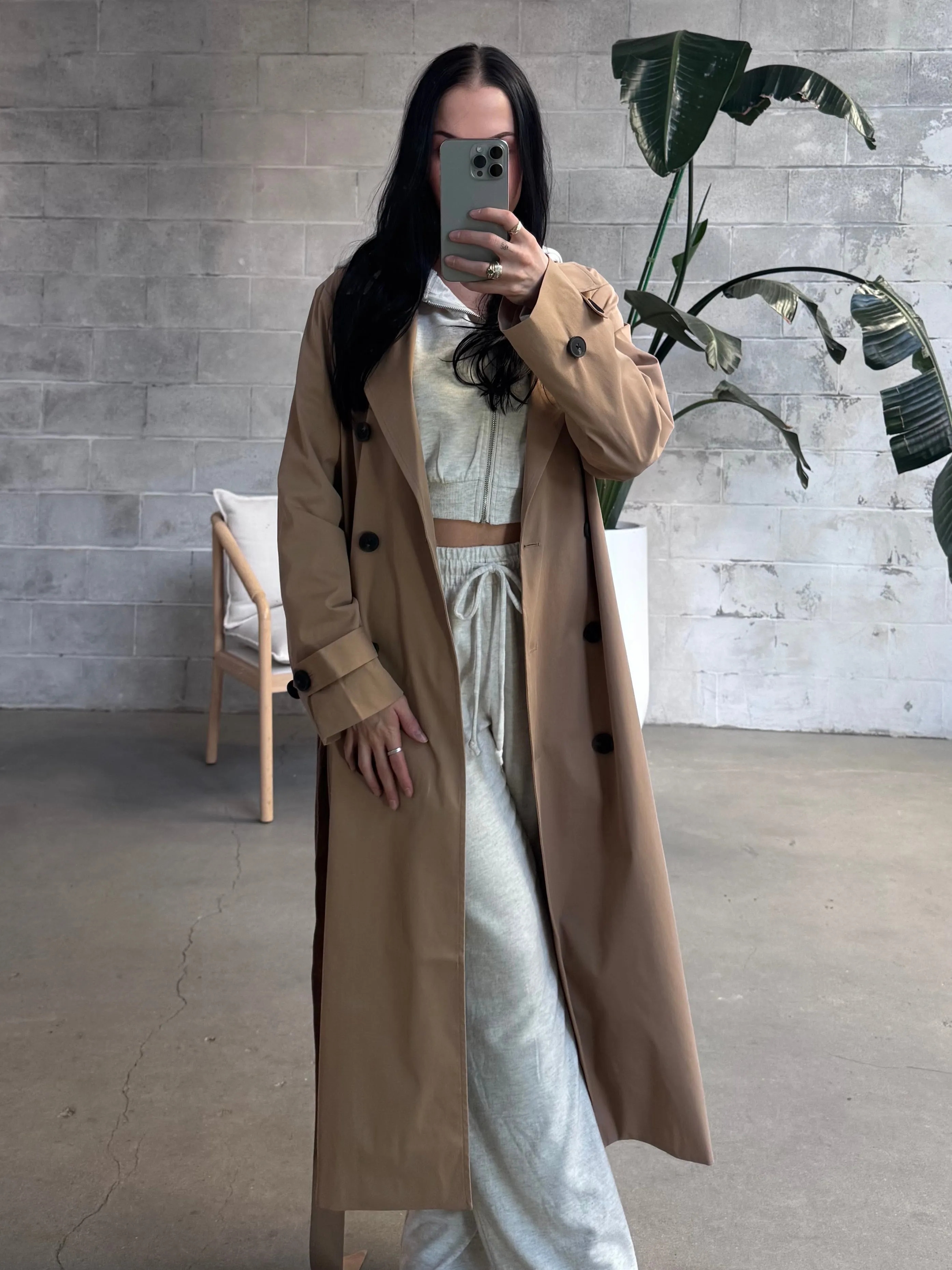 ONLY Isa Long Trench Coat sold by 27 Boutique product image thumbnail 4