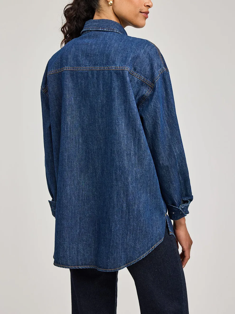 GENTLE FAWN Whitney Denim Button Down Shirt sold by 27 Boutique product image thumbnail 5