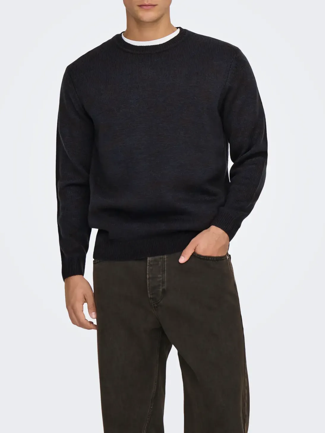 ONLY + SONS Men's Crewneck Knit Sweater sold by 27 Boutique