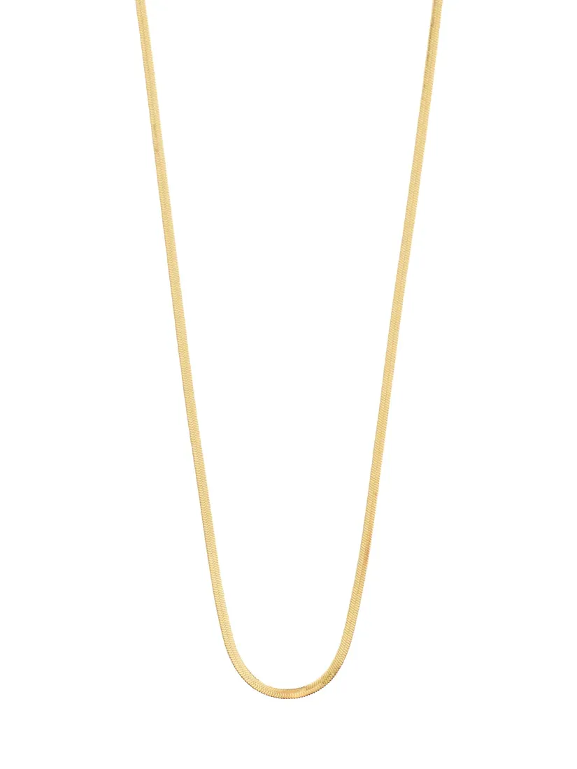PILGRIM Nikita Herringbone Necklace sold by 27 Boutique