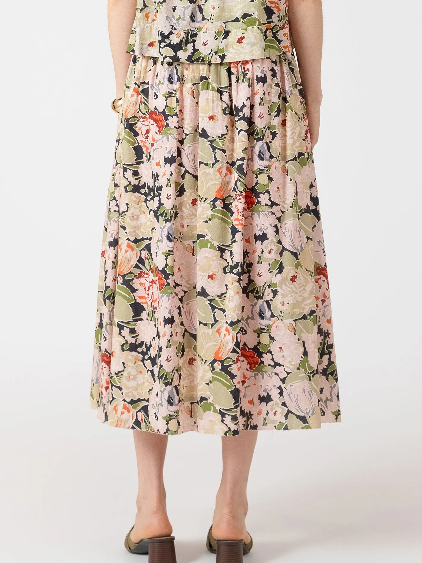 DEX Smocked Waist Midi Skirt sold by 27 Boutique product image thumbnail 5