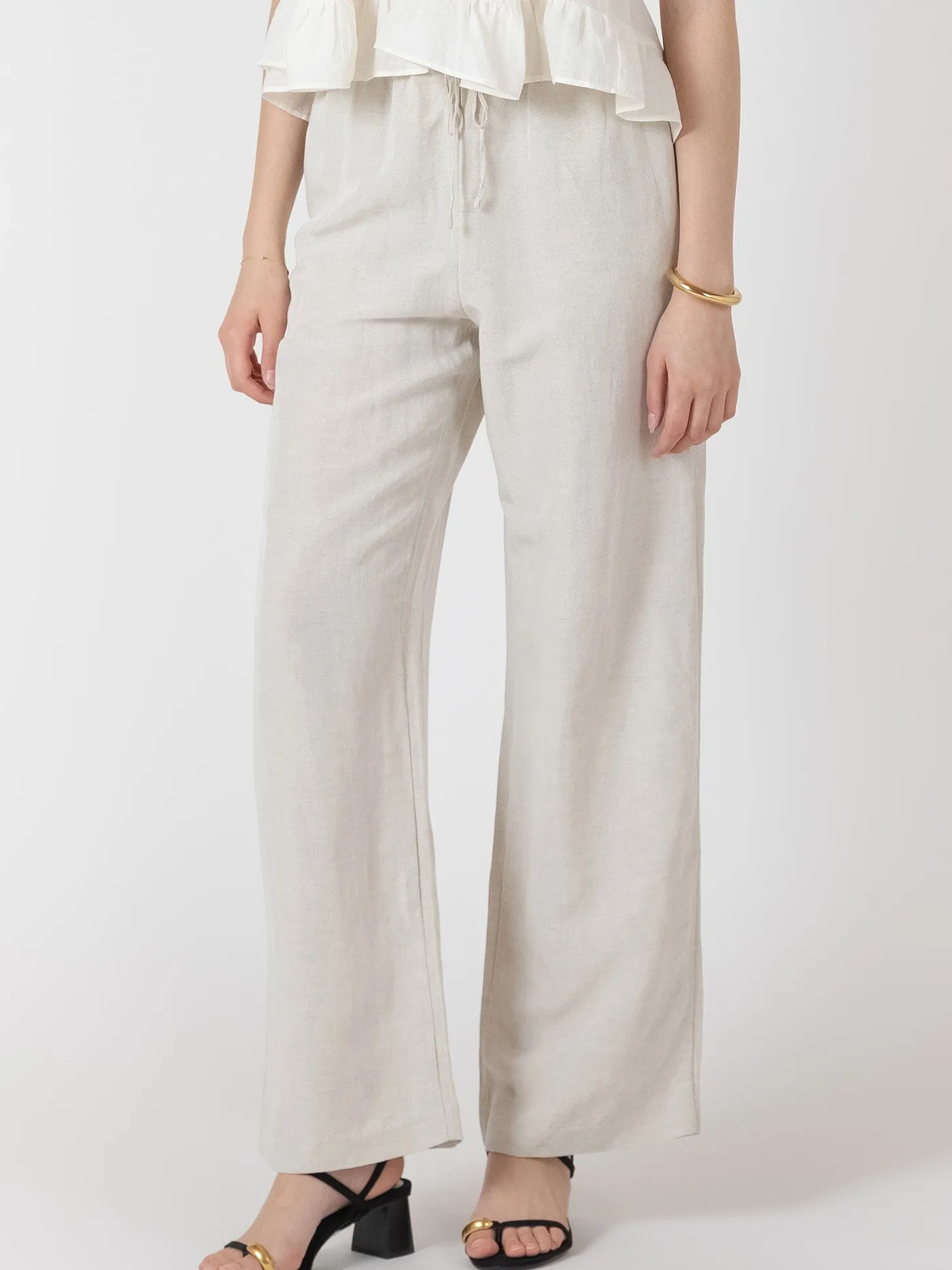 DEX Drawstring Waist Linen Pant sold by 27 Boutique product image thumbnail 4