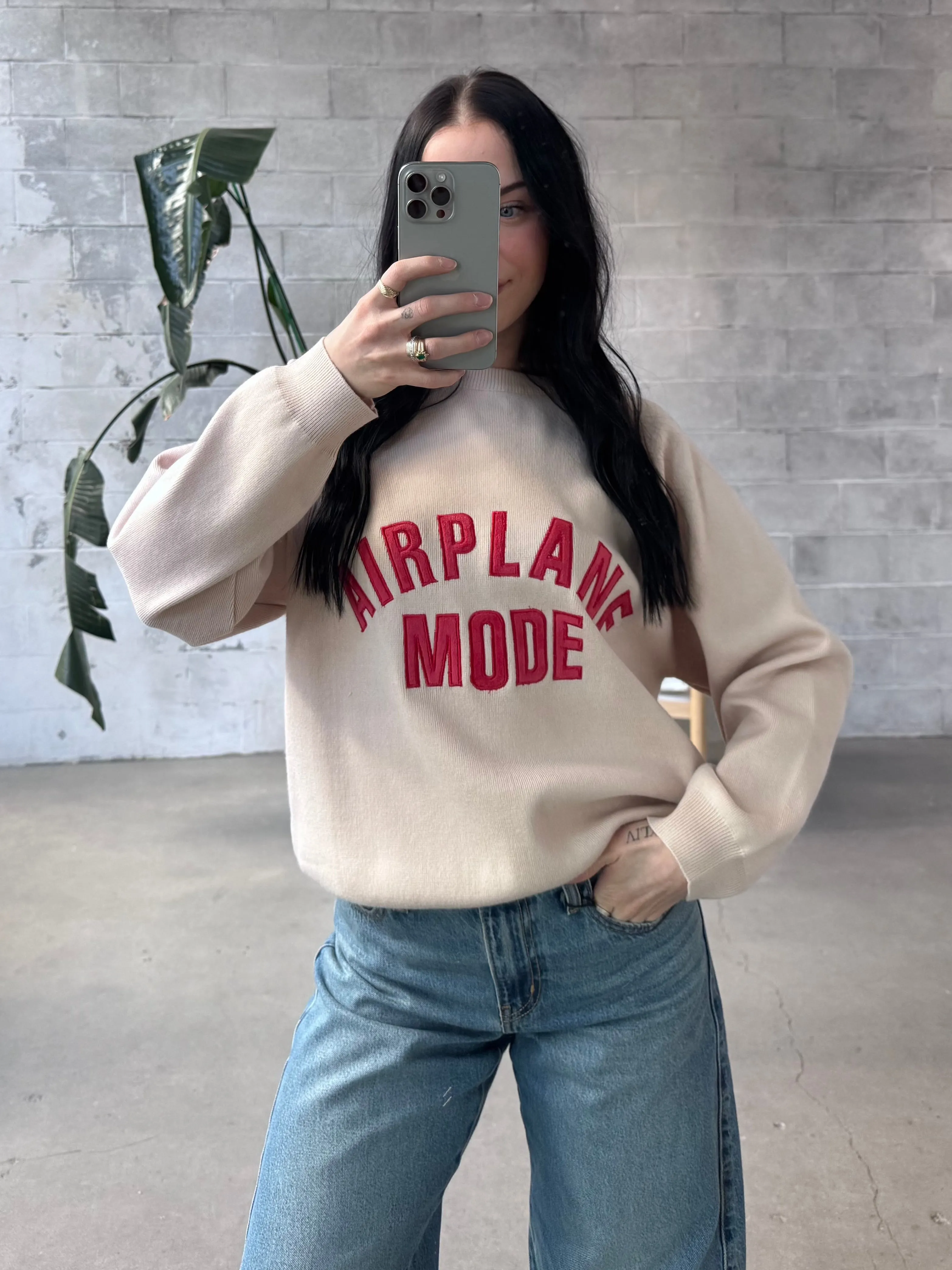 PINK MARTINI Airplane Mode Sweater sold by 27 Boutique product image thumbnail 2