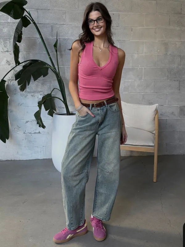 FREE PEOPLE Neria V-Neck Tank Top made by Free People