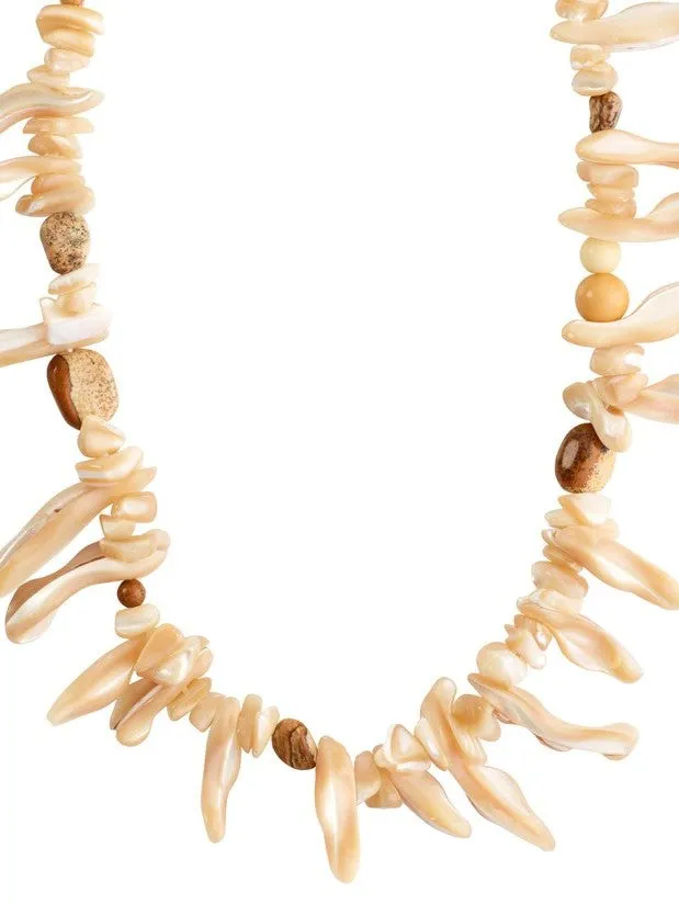 PILGRIM Light Seashell Necklace sold by 27 Boutique product image thumbnail 2