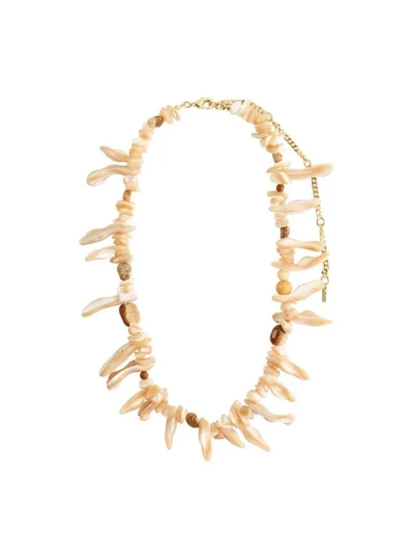 PILGRIM Light Seashell Necklace sold by 27 Boutique