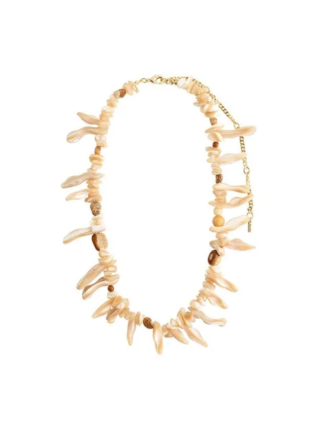 PILGRIM Light Seashell Necklace sold by 27 Boutique