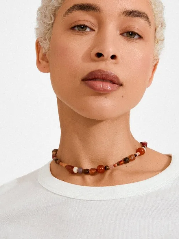 PILGRIM Iris Beaded Necklace sold by 27 Boutique