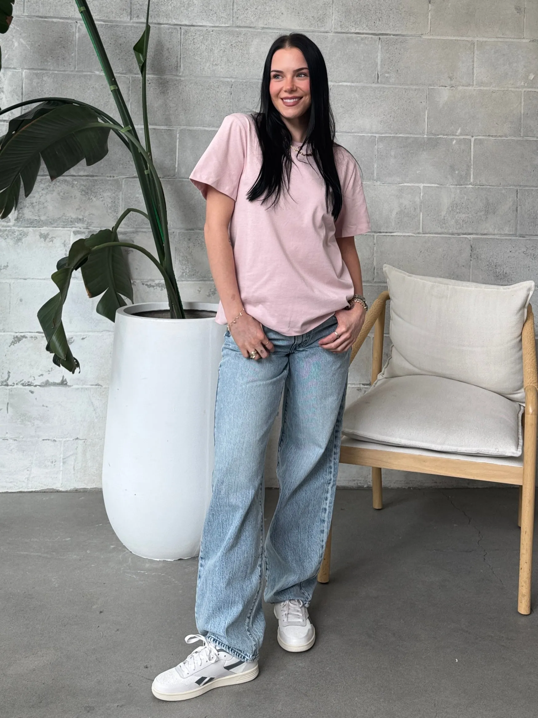 KUWALLA Boyfriend Cotton Tee sold by 27 Boutique