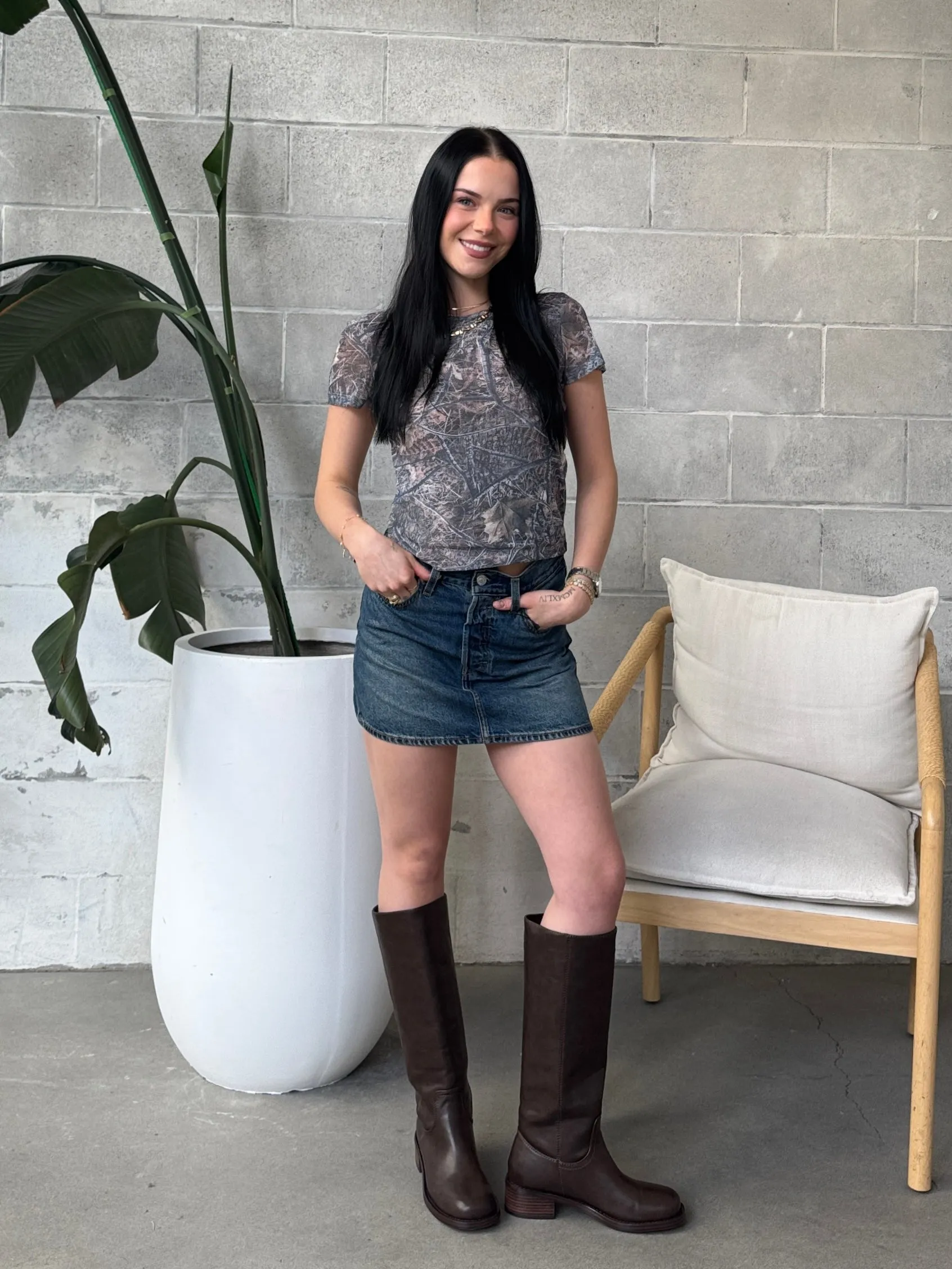 LEVI'S Icon Skirt sold by 27 Boutique