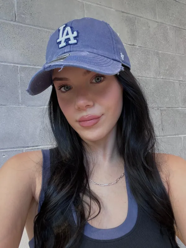 '47 BRAND Los Angeles Dodgers Weathered Clean Up Cap sold by 27 Boutique