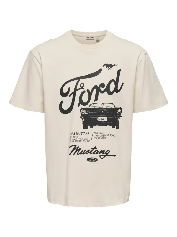 ONLY + SONS Ford Mustang Graphic Tee made by ONLY & SONS