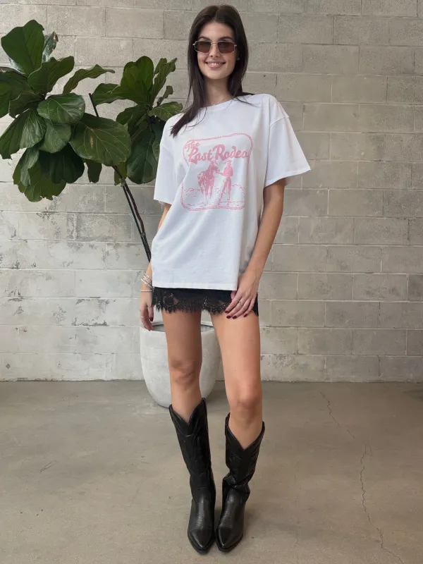 BRUNETTE THE LABEL Last Rodeo Oversized Boxy Tee made by Brunette The Label
