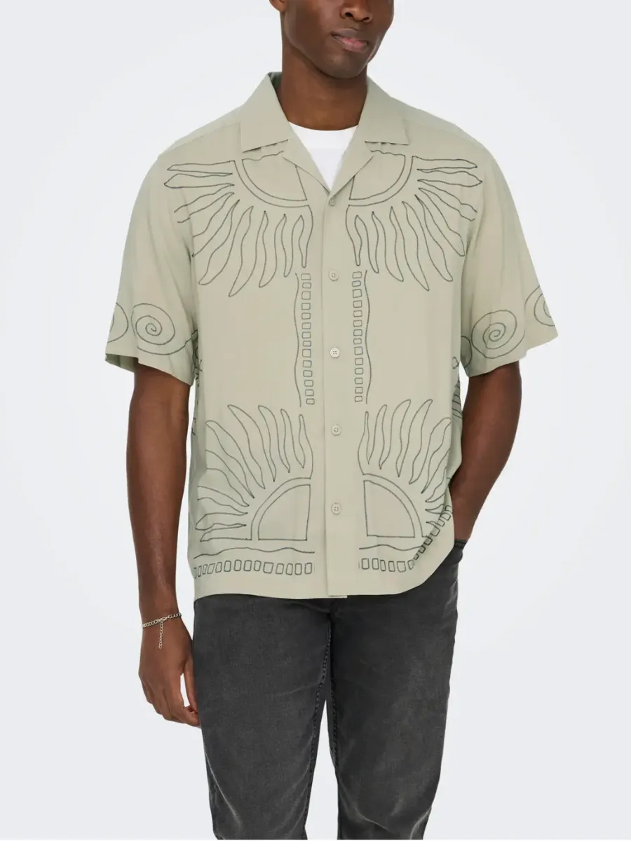 ONLY + SONS Wright Short Sleeve Button Up sold by 27 Boutique product image thumbnail 3