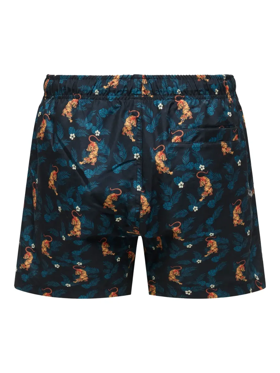 ONLY + SONS Men's Tiger Swim Shorts sold by 27 Boutique product image thumbnail 2