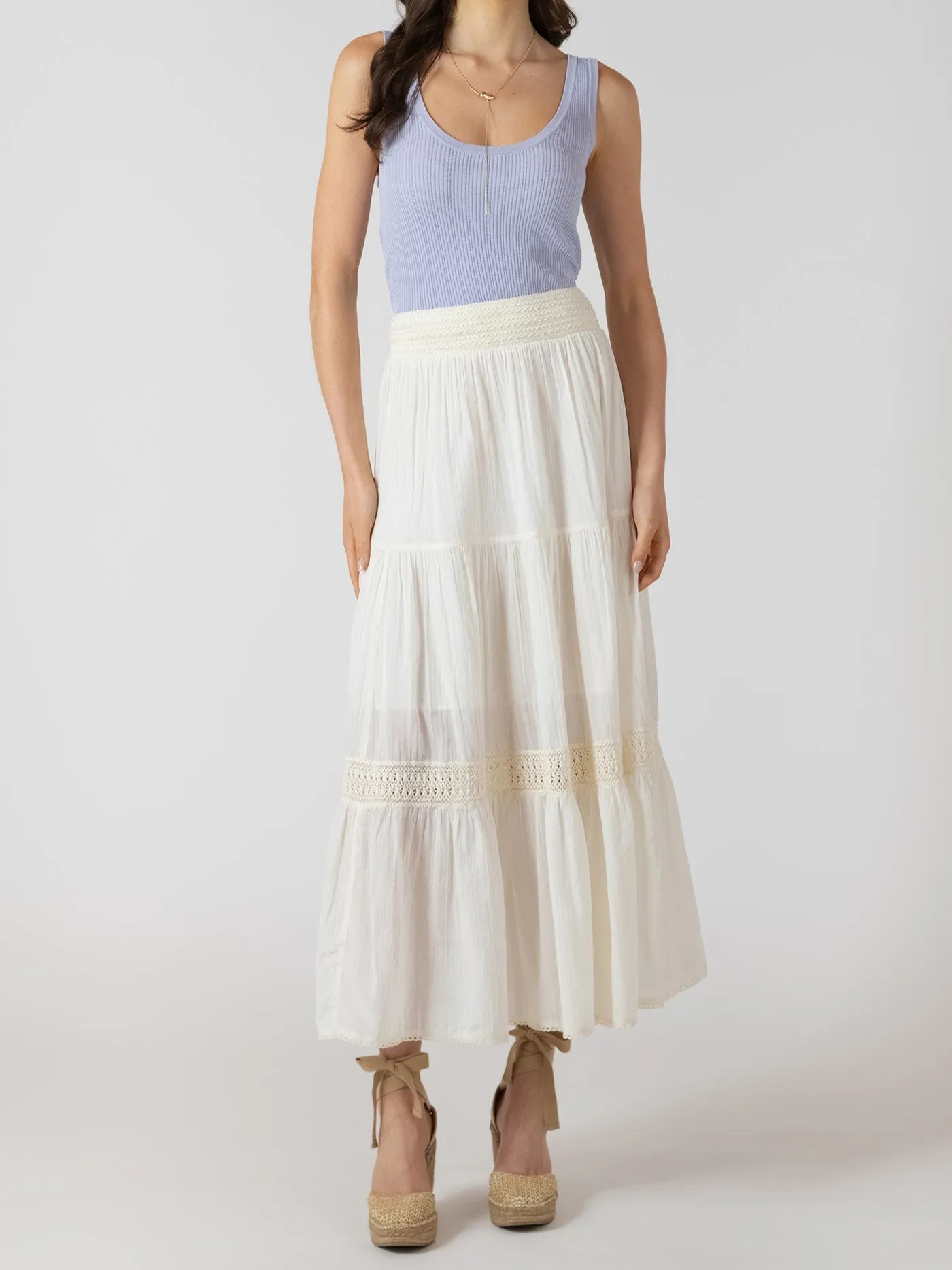 DEX Crochet Detail Maxi Skirt sold by 27 Boutique product image thumbnail 4