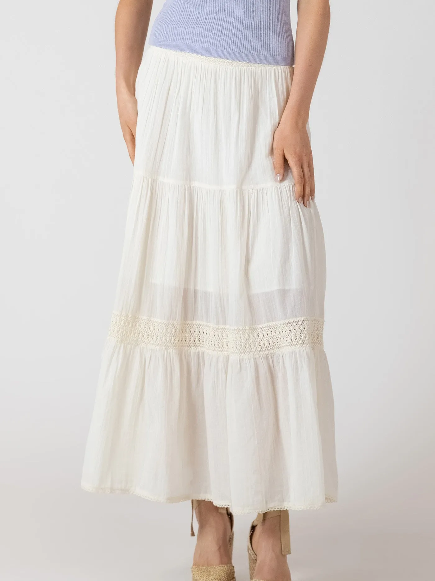 DEX Crochet Detail Maxi Skirt sold by 27 Boutique product image thumbnail 5