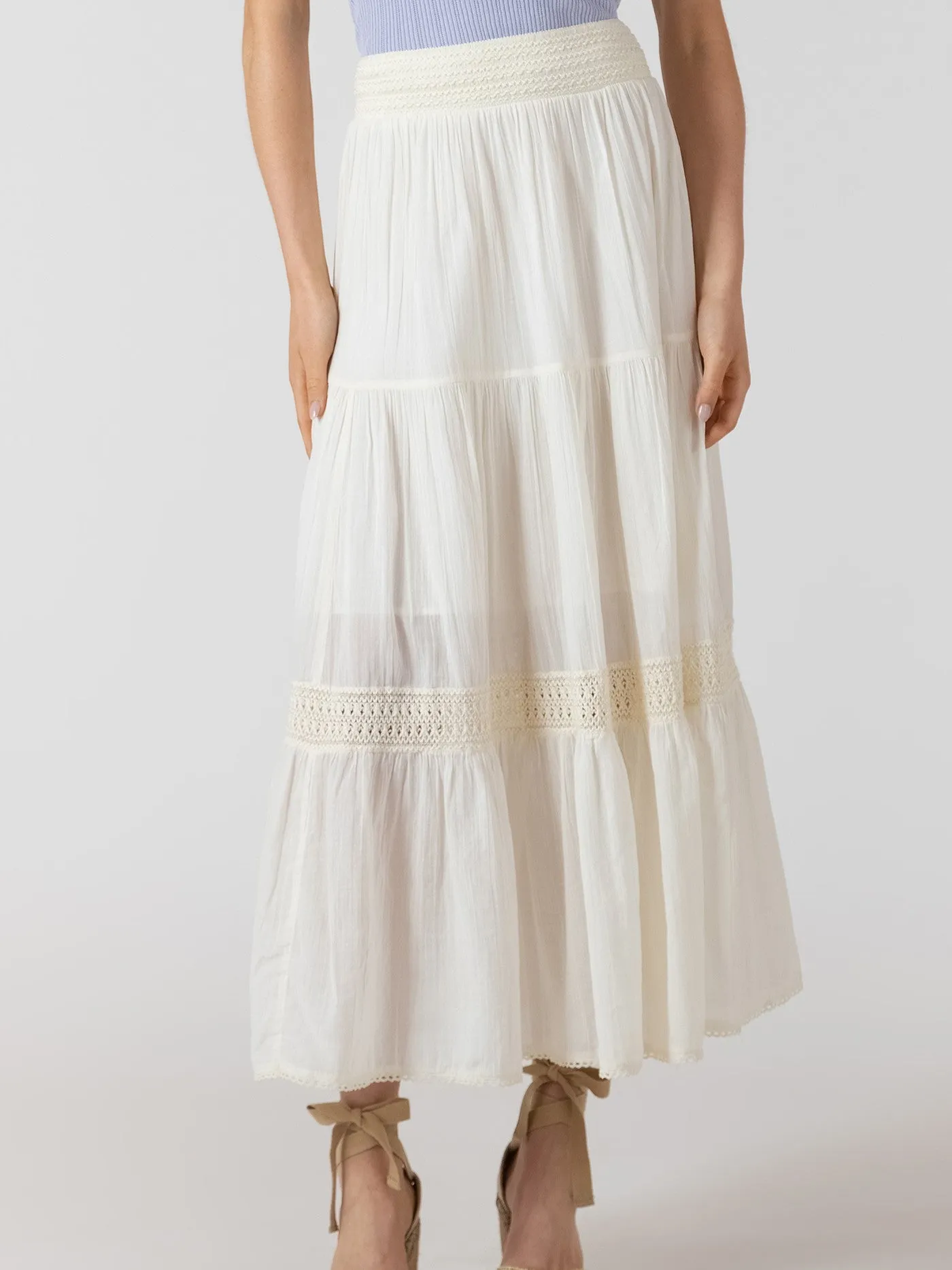 DEX Crochet Detail Maxi Skirt sold by 27 Boutique product image thumbnail 2