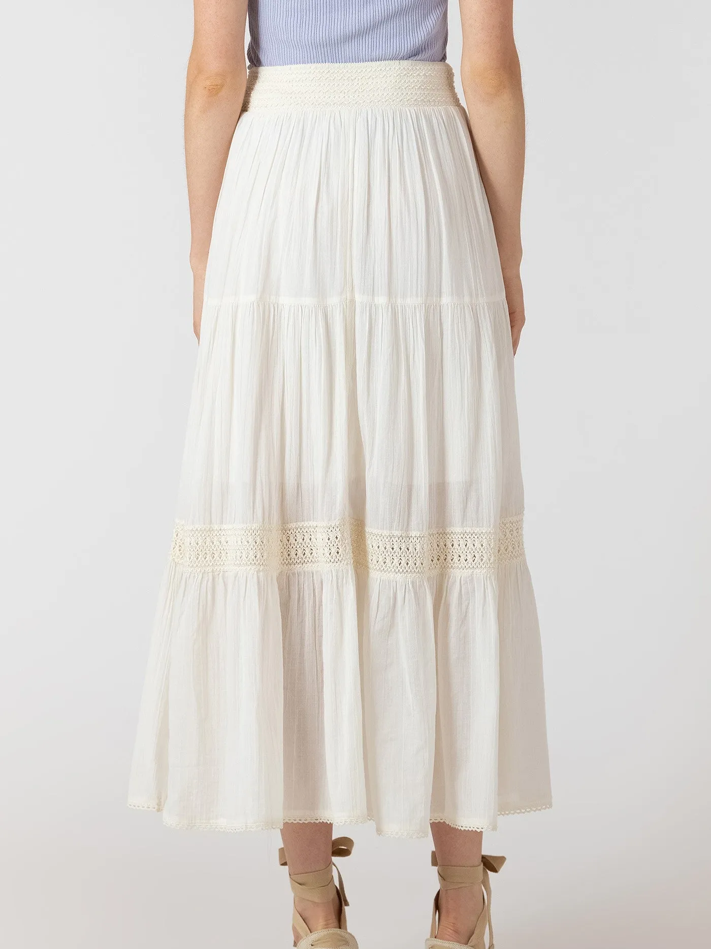 DEX Crochet Detail Maxi Skirt sold by 27 Boutique product image thumbnail 3