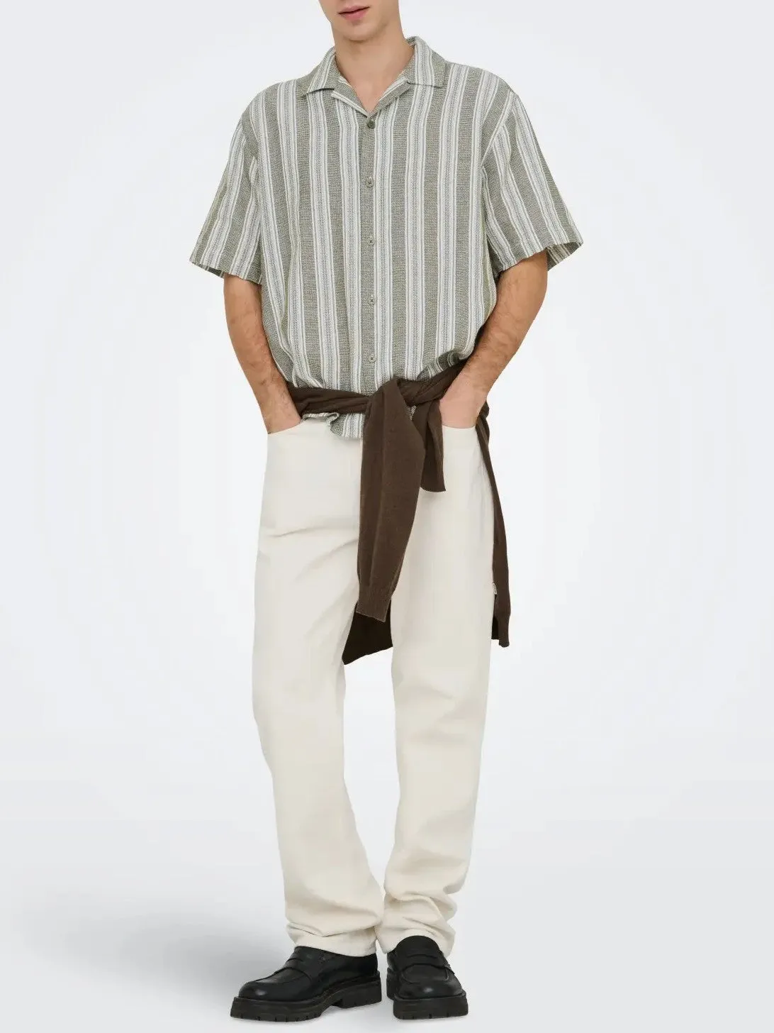 ONLY + SONS Walker Resort Button Up Shirt sold by 27 Boutique product image thumbnail 4