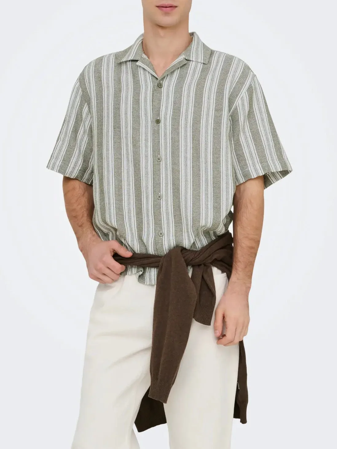 ONLY + SONS Walker Resort Button Up Shirt sold by 27 Boutique product image thumbnail 2