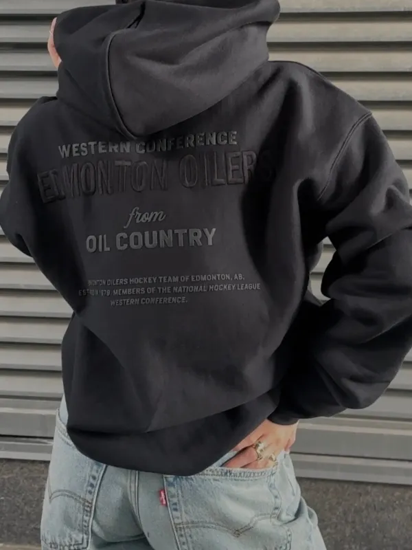 '47 BRAND NHL Edmonton Oilers Leon '47 Foundation Hoodie made by 47