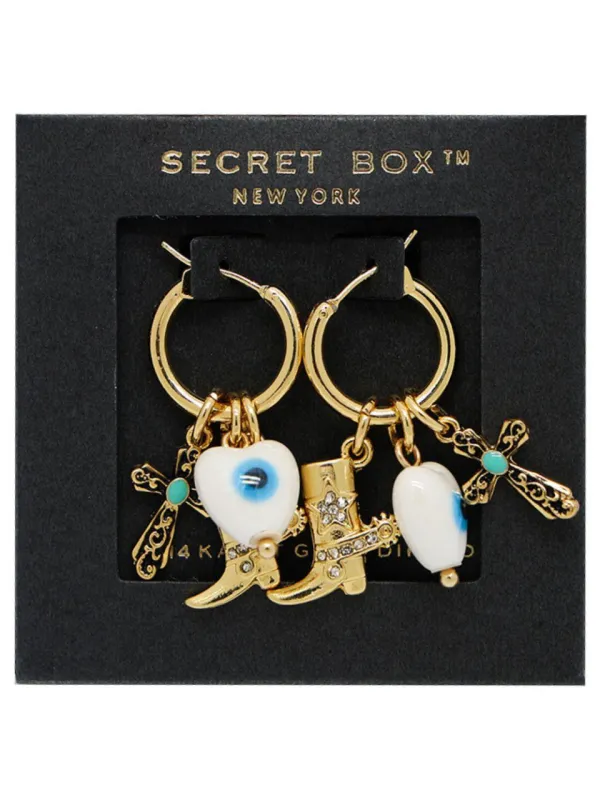 27 Western Charm Small Hoop Earrings made by 27 Boutique