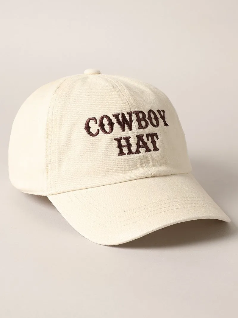 27 'Cowboy Hat' Baseball Cap sold by 27 Boutique product image thumbnail 5