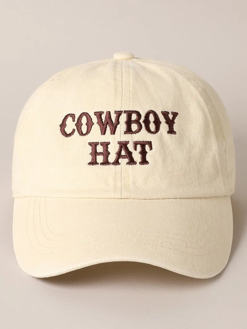 27 'Cowboy Hat' Baseball Cap sold by 27 Boutique product image thumbnail 4
