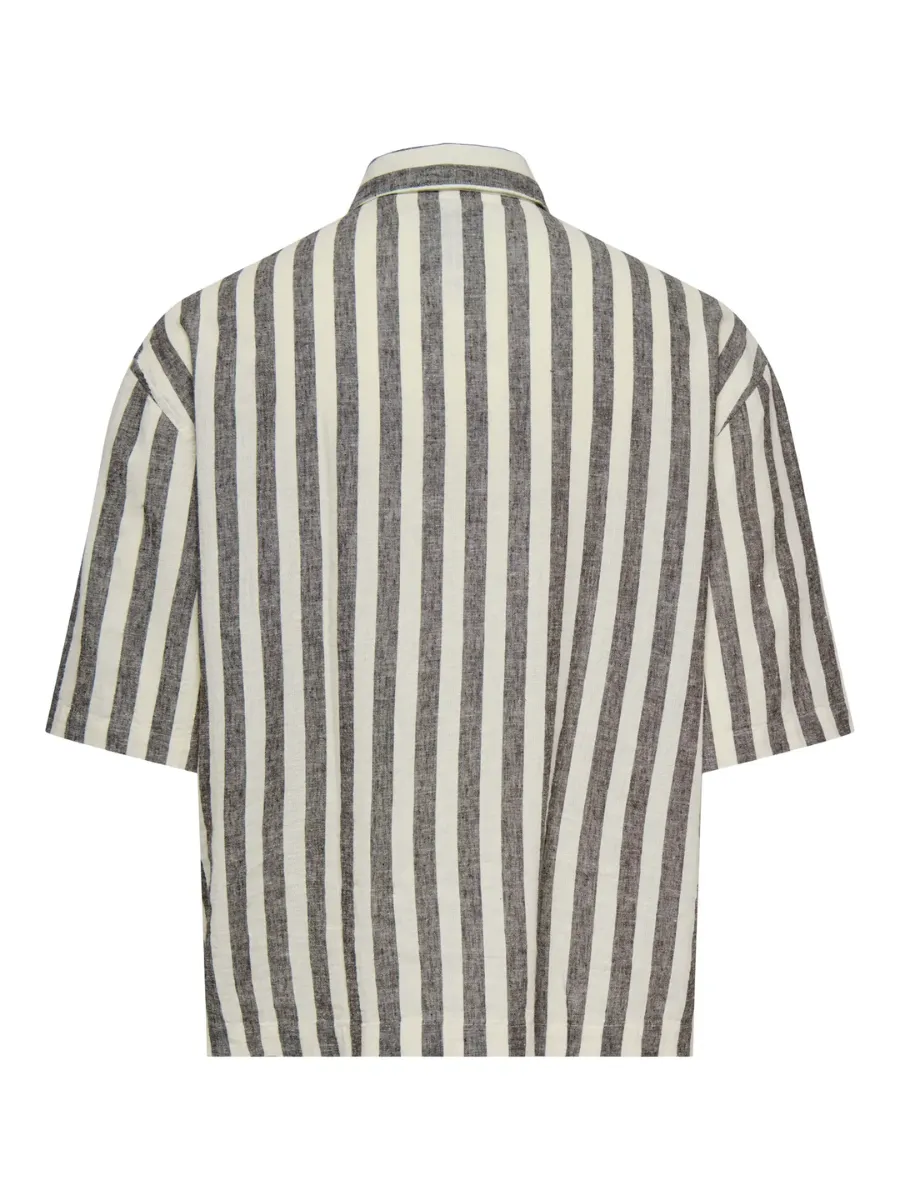 ONLY + SONS Xander Loose Linen Blend Short Sleeve Shirt sold by 27 Boutique product image thumbnail 2