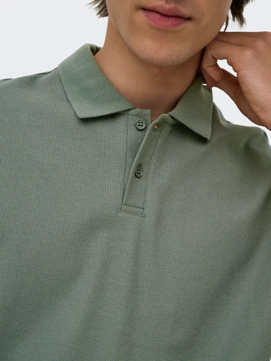 ONLY + SONS Ben Short Sleeve Polo Shirt sold by 27 Boutique product image thumbnail 2