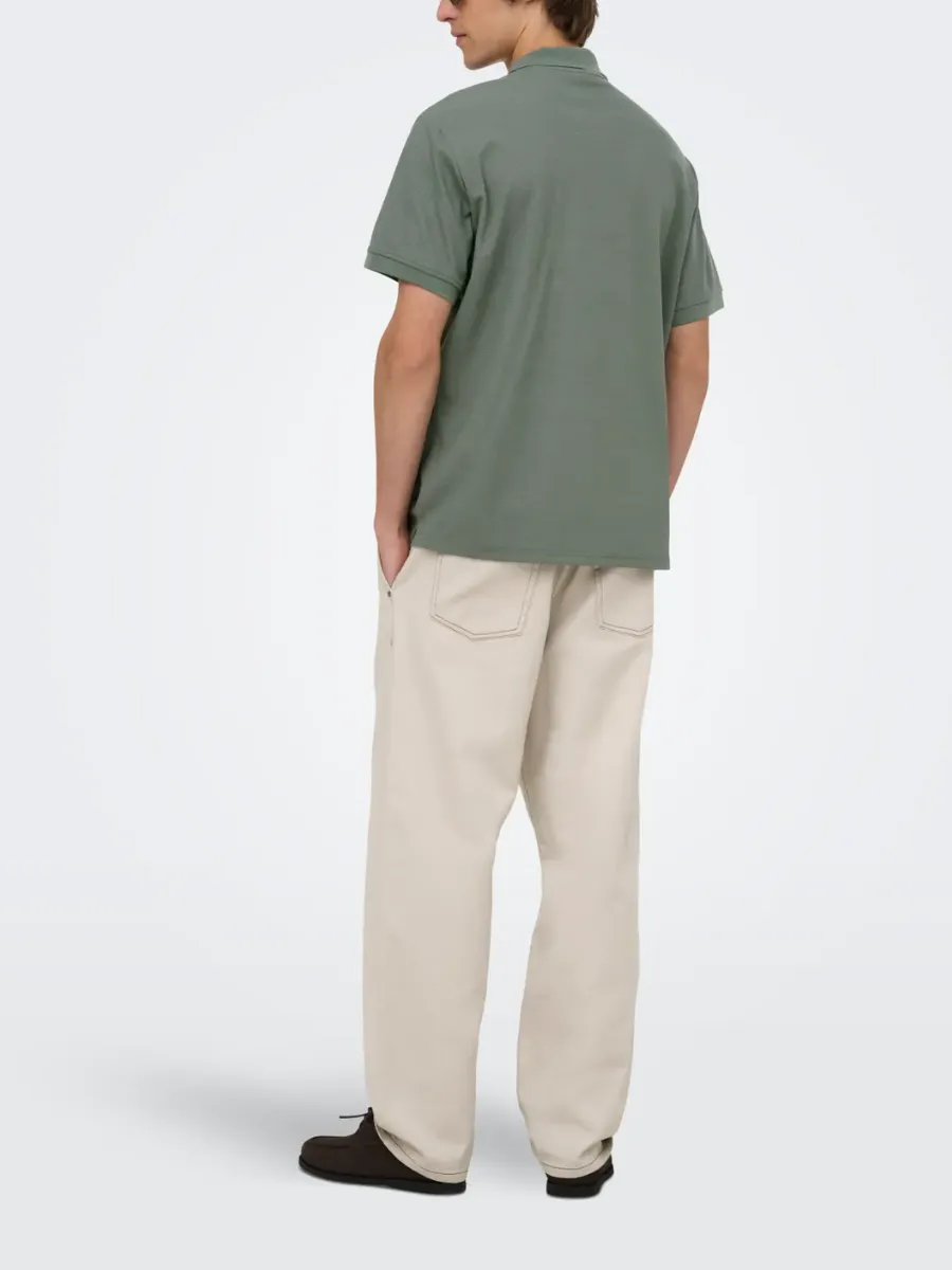 ONLY + SONS Ben Short Sleeve Polo Shirt sold by 27 Boutique product image thumbnail 3