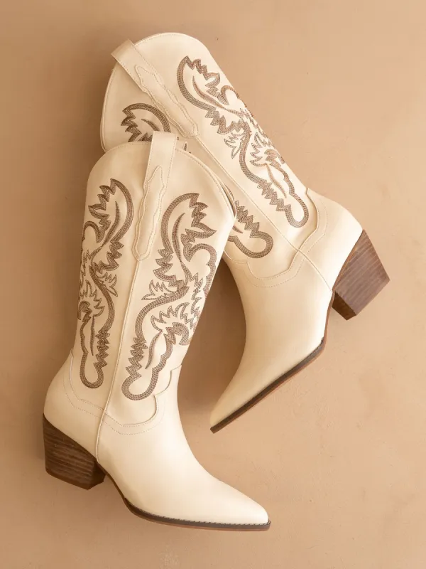 27 Amaya Western Cowboy Boot made by 27 Boutique