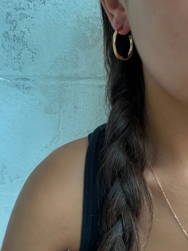 PILGRIM Inner Hoop Earrings made by Pilgrim