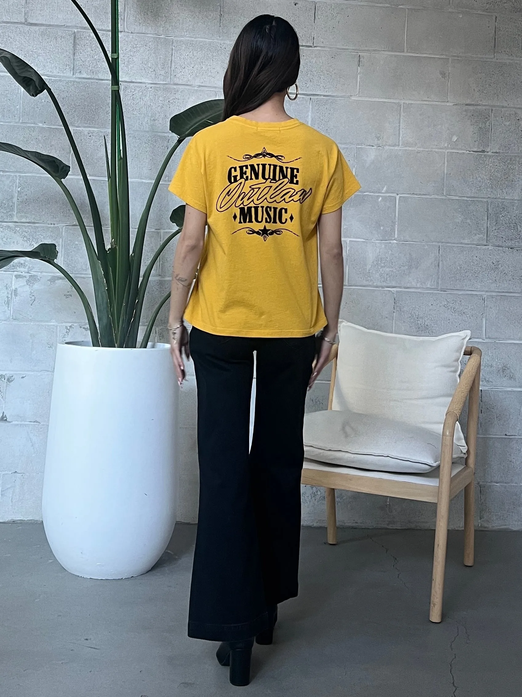 DAYDREAMER Willie Nelson Lasso Solo Tee sold by 27 Boutique product image thumbnail 4