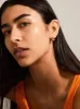 PILGRIM Tova Wide Hoop Earrings sold by 27 Boutique
