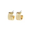 PILGRIM Tova Wide Hoop Earrings sold by 27 Boutique